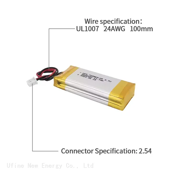 Li Ion Cell Manufacturing Lithium Battery Electronic Wind Instrument UFX 702863-2P 3000mAh 3.7V Best Lithium Batteries photo-4