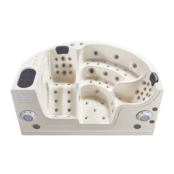New Design Outdoor Semicircle Hot Tub For Swimming Pool Project photo-3
