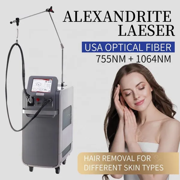 ADM Professional Alexandrite Laser Nd Yag 755Nm 1064Nm Hair Removal Machine photo-3
