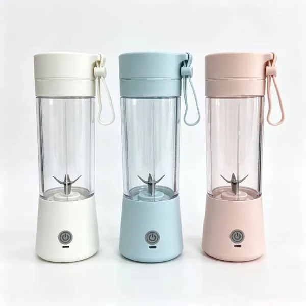 Portable Blender 350ml 1300mAh USB Rechargeable Mini Smoothie Blender Cup 6-Blade Juicer for On-the-Go OEM/ODM Supported