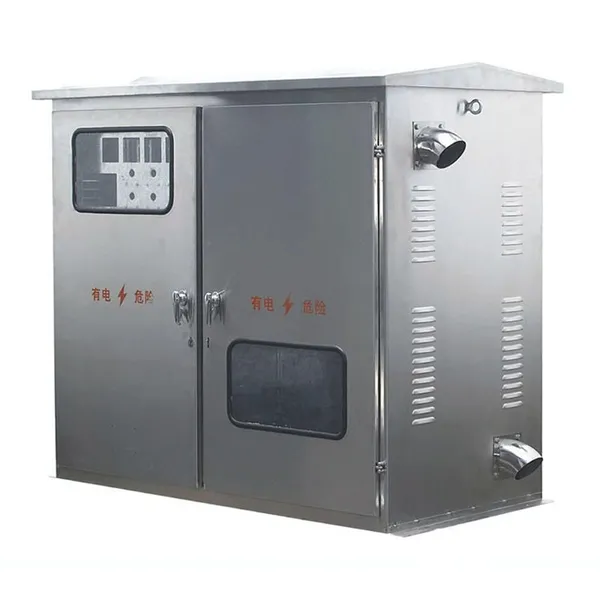 Industrial ATS Panel with Digital Display and Remote Monitoring