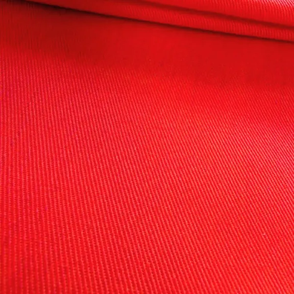 TC Polyester-cotton Twill Shagreen Fabric, Tear-resistant Fluorescent Workwear Fabric Wholesale photo-3