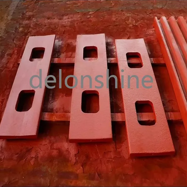 Cast Steel Safety Toggle Plate for Jaw Crusher Overload Protection