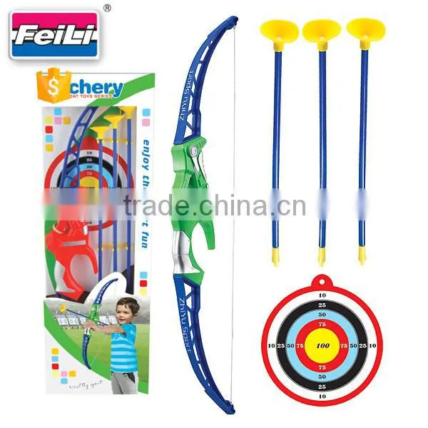 Shantou Toys Factory Archery Target Plastic Bow and Arrow Toys Set