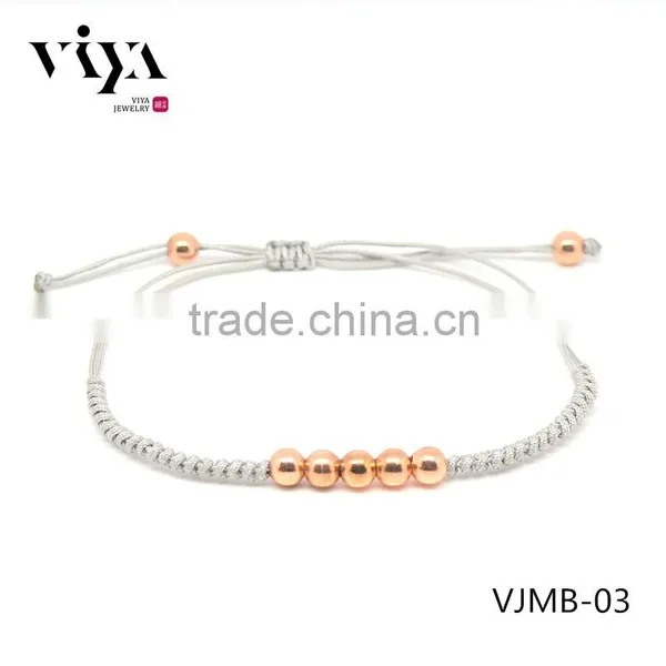 Europe Popular Luxury Bracelet Simple Design Bead Bracelet Promotional Gifts photo-6