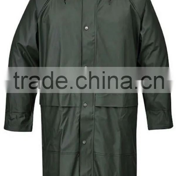 Super Quality PU Coated Nylon Raincoat Rain Poncho