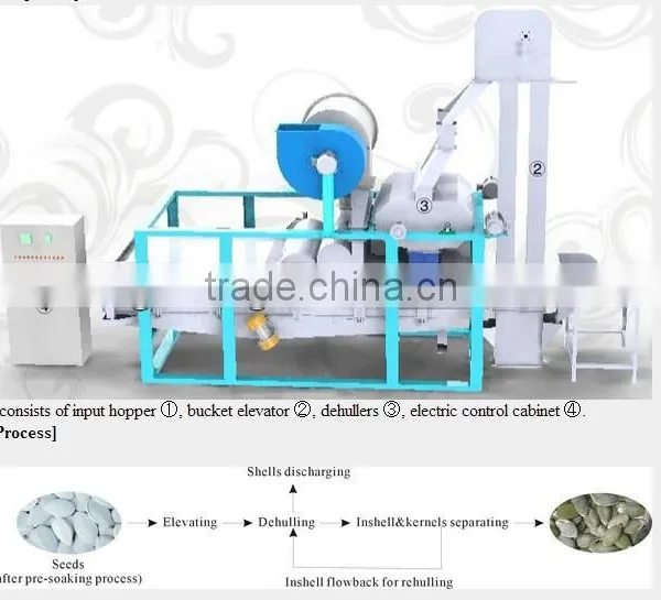 Pumpkin Seeds Dehulling&Separating Equipment