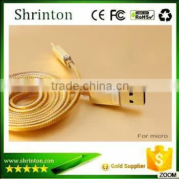 Popular Super Speed Golden Remax Micro USB Data Cable photo-4