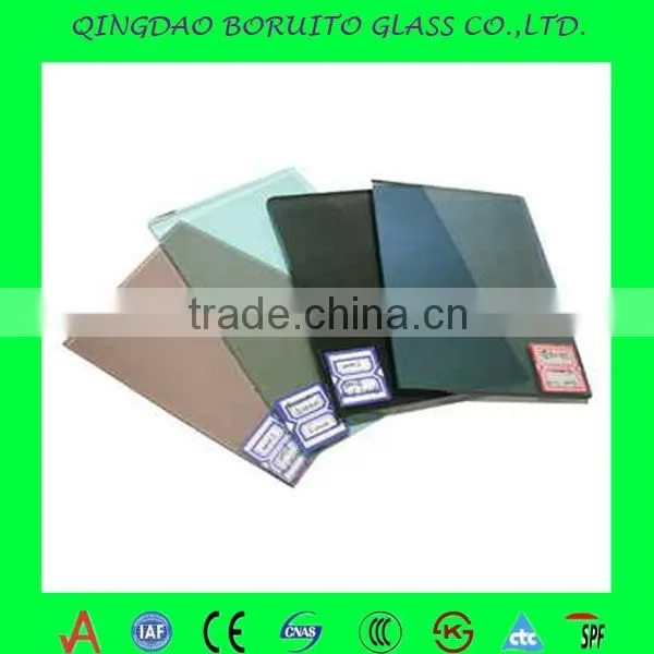 Green Blue Reflective Building Glass photo-4