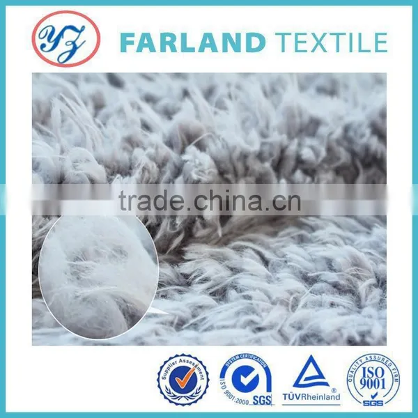 Blanket in Faux Fur Fashion Women Fabric 100%polyester photo-3