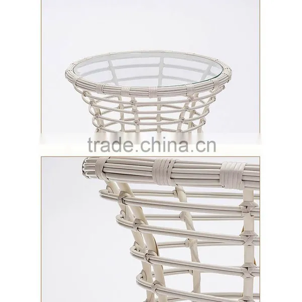 Modern Restaurant Tables And Chairs Coffee Rattan Bamboo Table And Chair photo-3