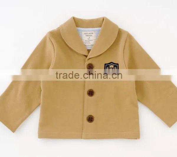 Japanese Wholesale Infant Products Cute Boy Winter Baby Clothes Coat Jackets Infant Wear Children Garment Toddlers Kids Clothing