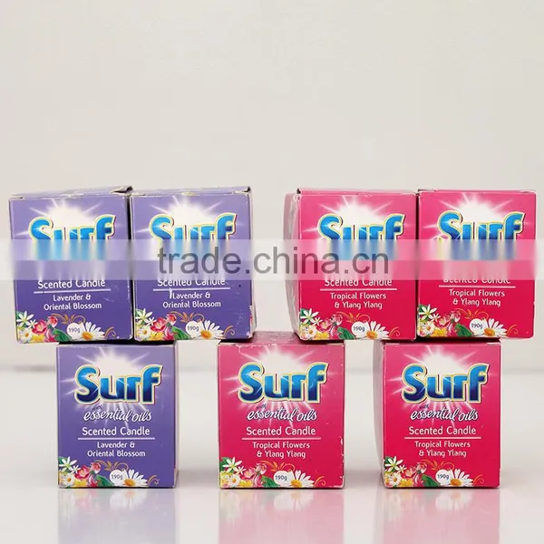 70g Surf Scented Candle in Glass Jar With Custom Sticker&gift Box photo-6