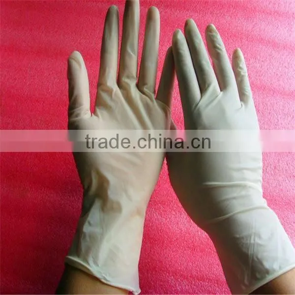 Latex Disposable Examination Gloves