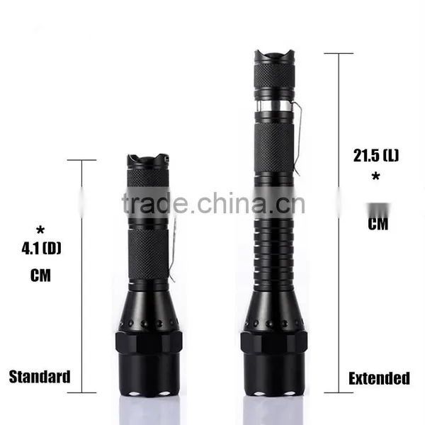 (130212) Military Level/Tactical/Led Flashlight Police With 18650 Battery photo-4