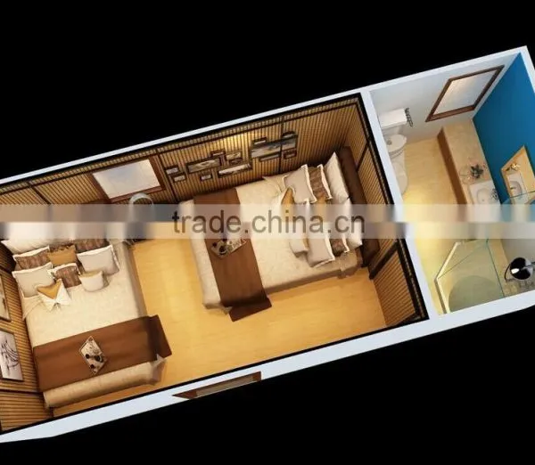 luxury container home flat pack container house
