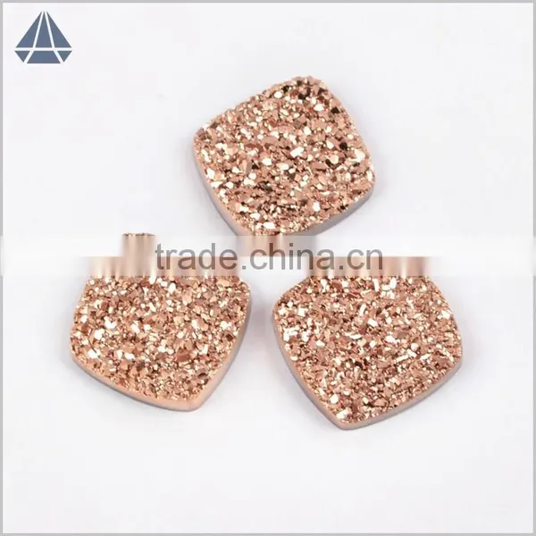 Druzy Stones Wholesale Titanium Druzy Beads
