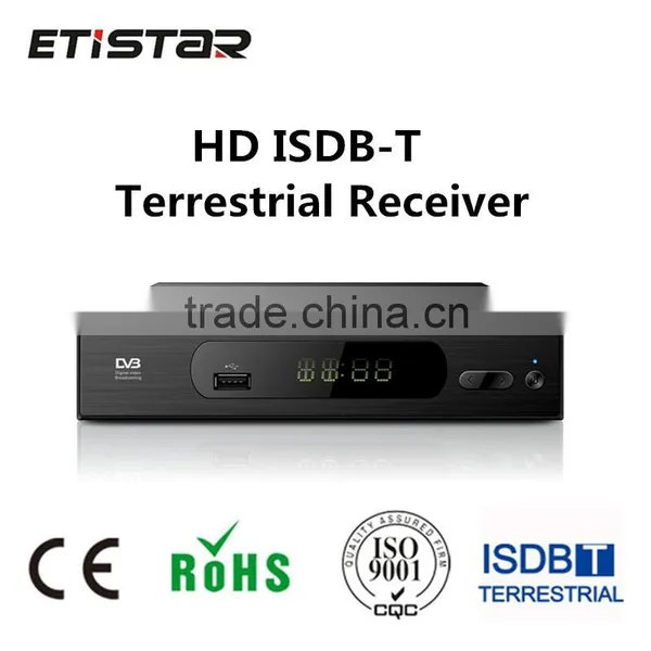HD Digital FTA ISDB-T Satellite Set Top Box Receiver for Philippines