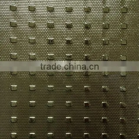 4-12mm Colored Back Coated Decorative Room Wall Patterned Mirror photo-2