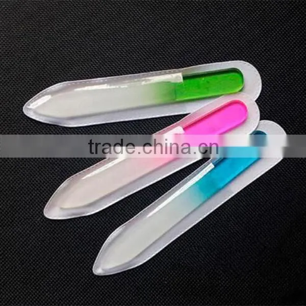 New Durable Crystal Glass Nail Files Pro File Manicure Device Tool photo-2