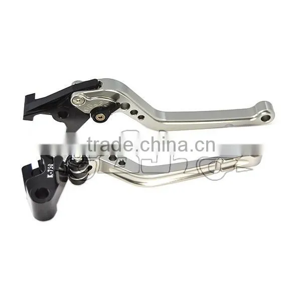 BJ-LS-003 Gray Cnc Adjustable Motorcycle Brake Lever for GSXR1000 GSXR600 photo-4