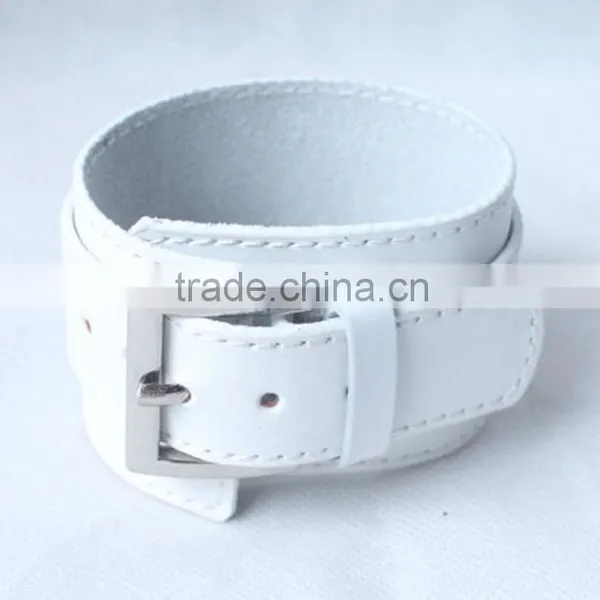 2016 Trending Products Adjustable Genuine Leather Women Bracelet photo-3
