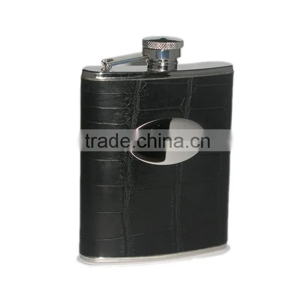 Wine Goblet Stainless Steel Leather Hip Flask Gifts Wedding photo-6