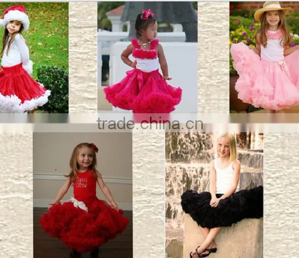 2016 New Arrvial Wholesale Colorful Baby Girls Skirt for Dance Pattern photo-6