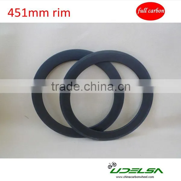 13.07153 320g BMX 451mm Rims Clincher,carbon Rims 451mm,carbon Rims 38mm