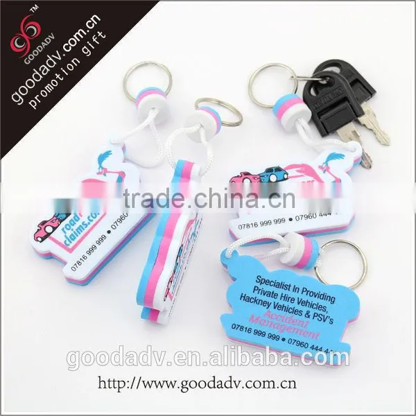 OEM Wholesle EVA Key Chain/plastic Key Chain/eva Float Key Chain photo-2
