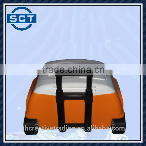 High Quality Cooler Box With Bluetooth Speaker Orange photo-4