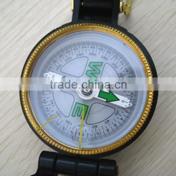Black Lensatic Magnetic Compass With Magnifier photo-2