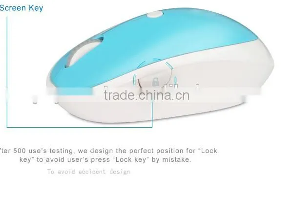 2015 Newest Wireless Optical Mouse With Mute Function and Show Desktop Function photo-3