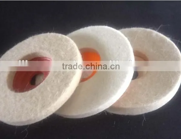 Wool Felt Wheel With Thickness of 12mm photo-2