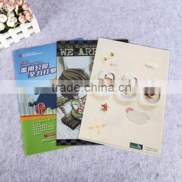 Business Promotional Polypropylene Plastic L Shape Folder Envelope File Folder pp Plastic Expandable File Folders photo-4