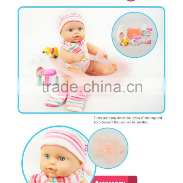 China Drink Water Silicone Vinyl Interactive Baby Doll for Sale photo-3