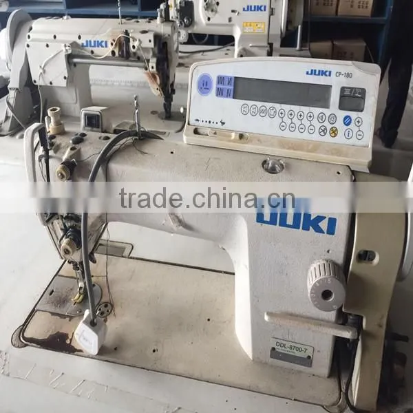 The Lowest Price Used Juki Single Needle 8700 Series Lockstitch Industrial Sewing Machine