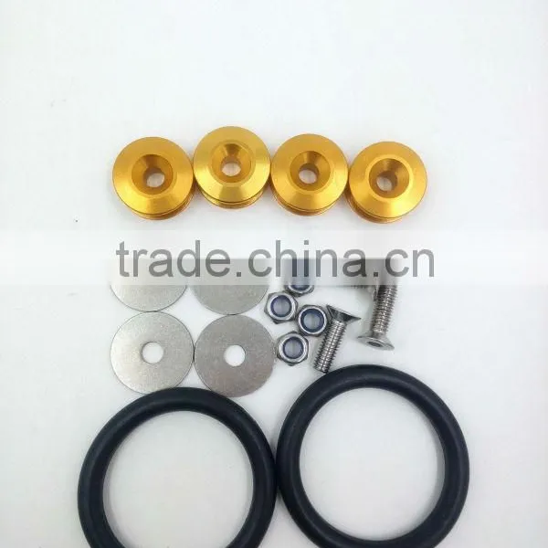 Purple Color Aluminum Car Bumper Fender Quick Release Fasteners photo-2