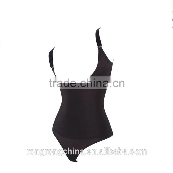 Women's Seamless Firm Control Bodysuit Adjustable Straps Body Shaper Quality Choice photo-4