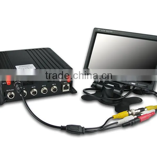 Industrial Level 4CH 720P AHD 3G Wifi Gps HDD Mobile Dvr photo-4
