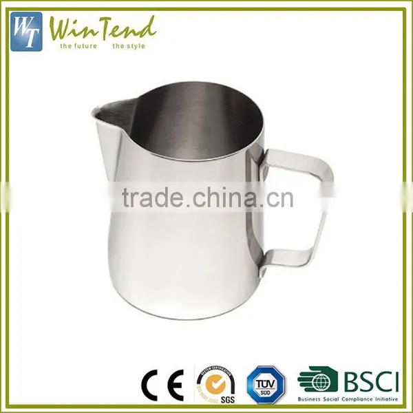 Milk Pitcher 350ml 600ml Sharp Beaks Coffee Frothing Stainless Steel Milk Jug photo-2