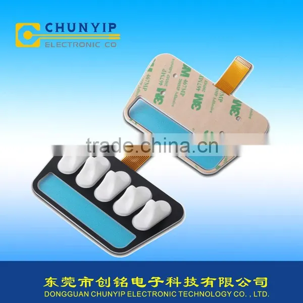Rubber Key Combined With FPC Circuit