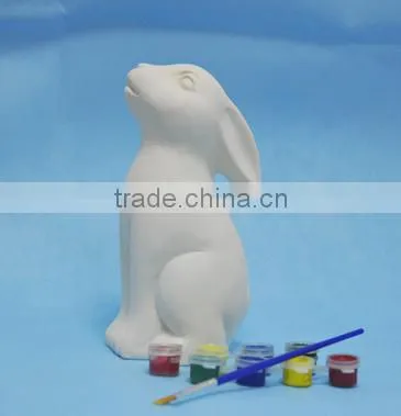 FENCY TOYS CHILDREN DIY PAINT CERAMIC RABBIT photo-2