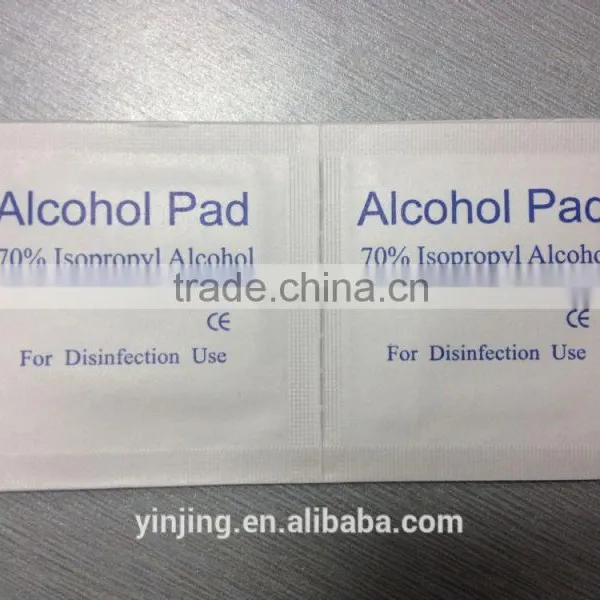 Sterile Medical Swab Alcohol Prep Pads 40gsm 2.8*6cm OEM photo-2