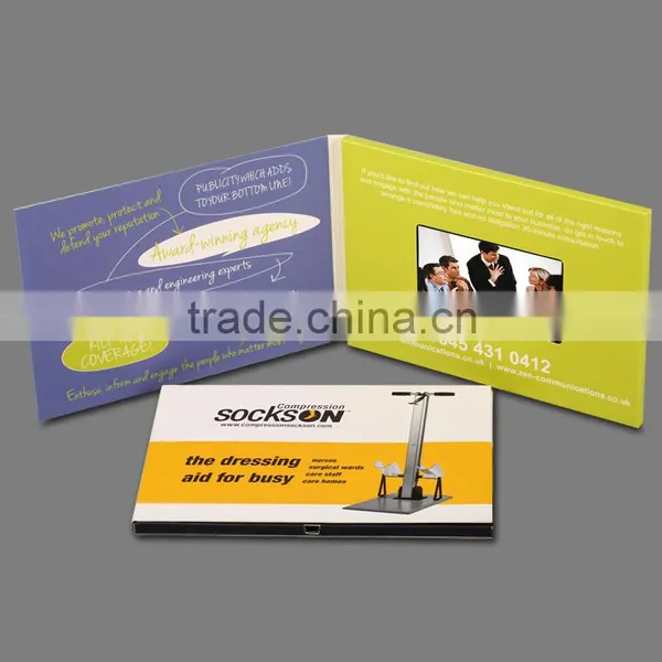 4.3 Inch TFT LCD Video Card Invitation Card Lcd for Promotion photo-3
