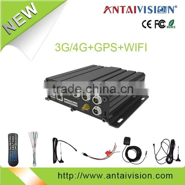 Antaivision 3G Realtime WIFI GPS Vehicle Truck Bus Mobile DVR With AHD photo-2