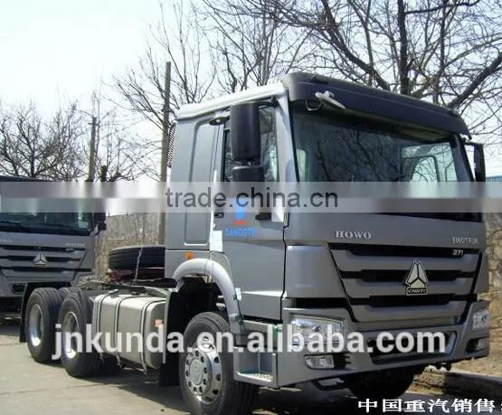 371hp Sinotruk Howo 6x4 Tractor Head Truck Prices for Sale photo-3