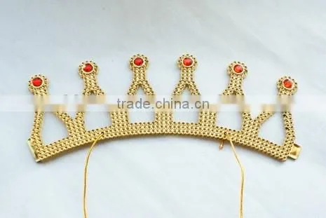 9cm Highx12cm Diameter Metallic Silver Plastic Tiaras Children Tiaras and Crowns