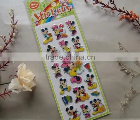 Mini Design Kids Home Decoration 3D Puffy Sticker/2015 Gifts Promotional 3d Puffy Sticker photo-2