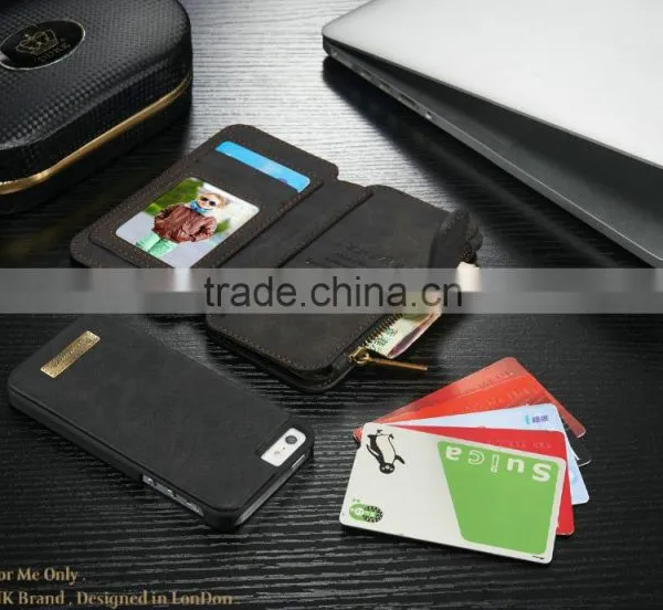 Whosale New Luxury Wallet Phone Cover For Iphone 5/5s photo-3